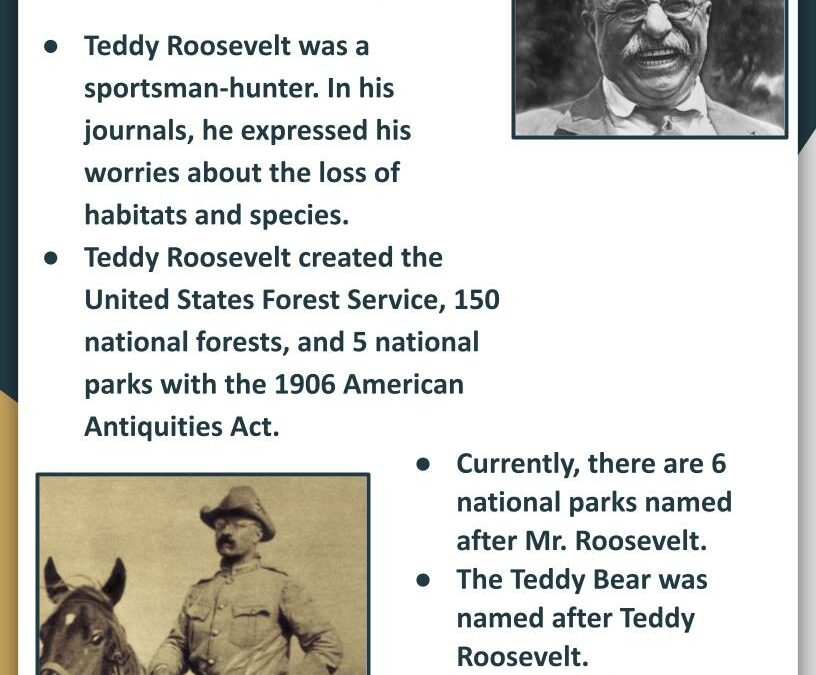 Earth Day 2021: Featuring Theodore Roosevelt