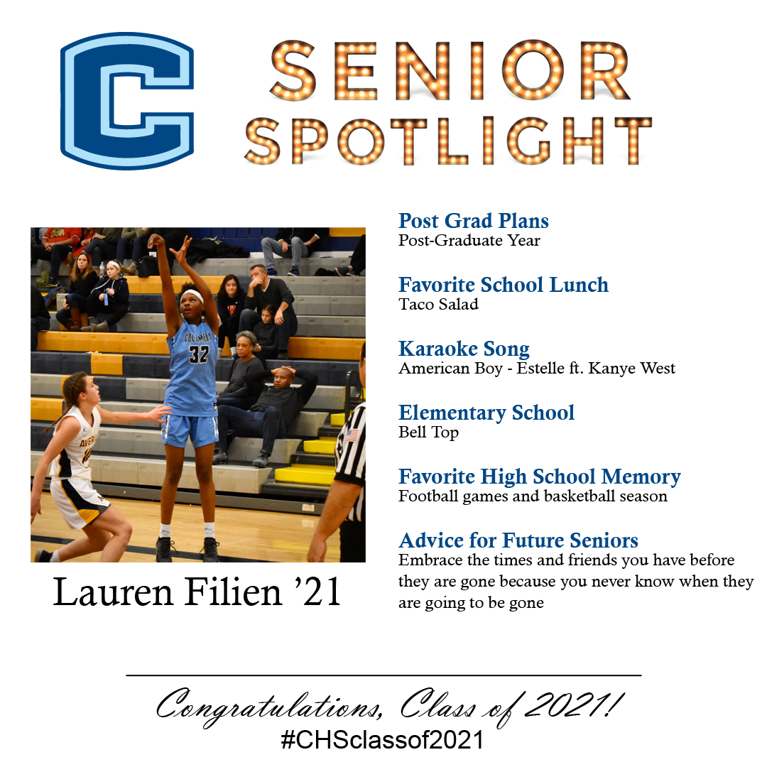 Lauren Filien senior spotlight
