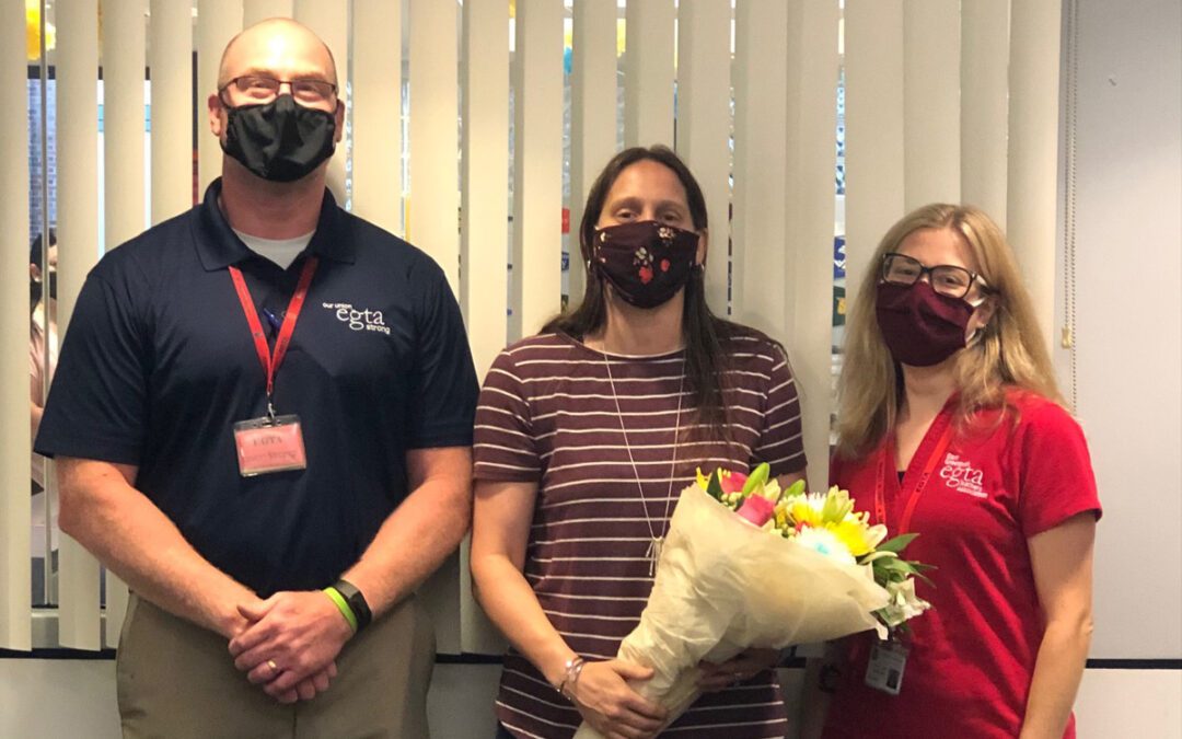 Audra Di Bacco Named EGTA Teacher of the Year