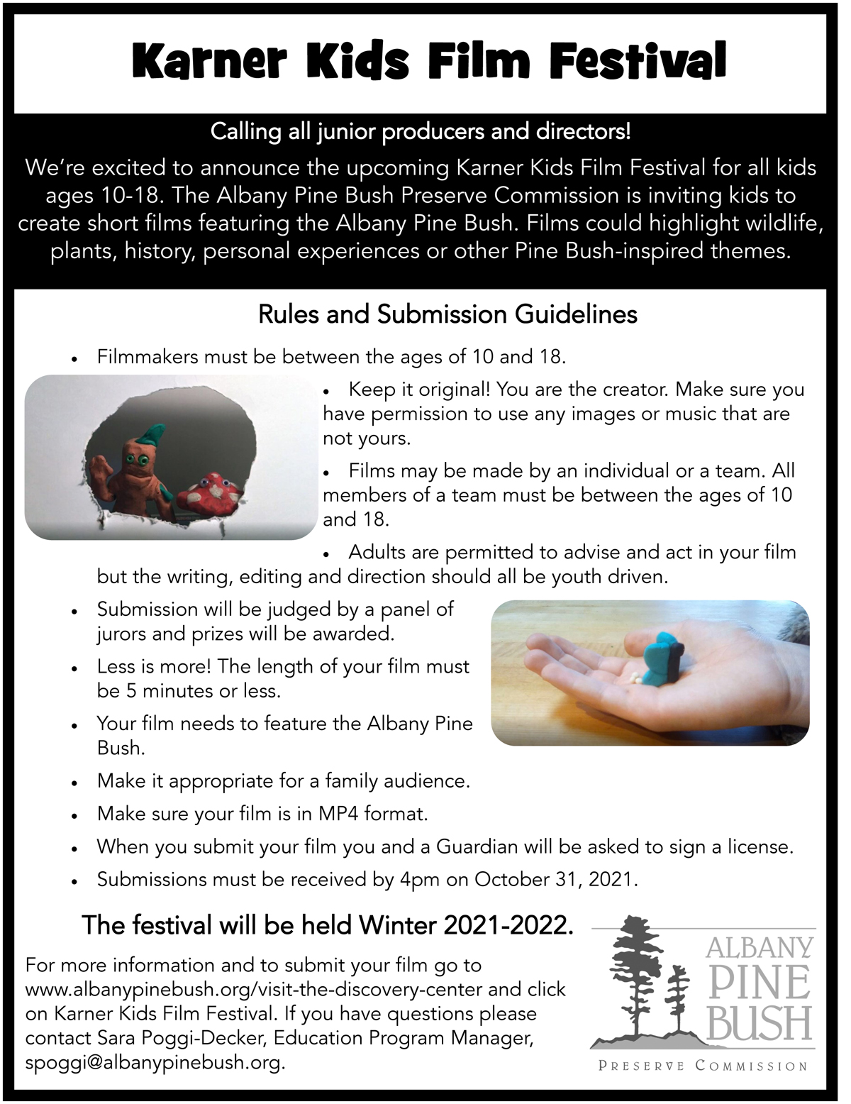 Karner Kids Film Festival 2021 web