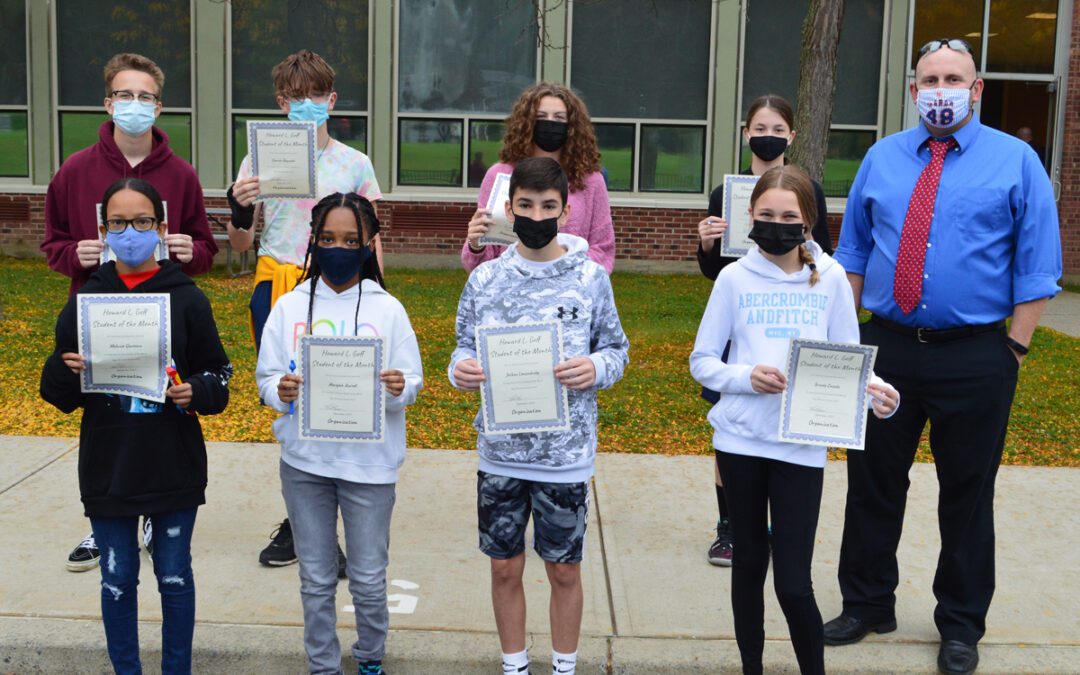 Goff Honors September Students of the Month