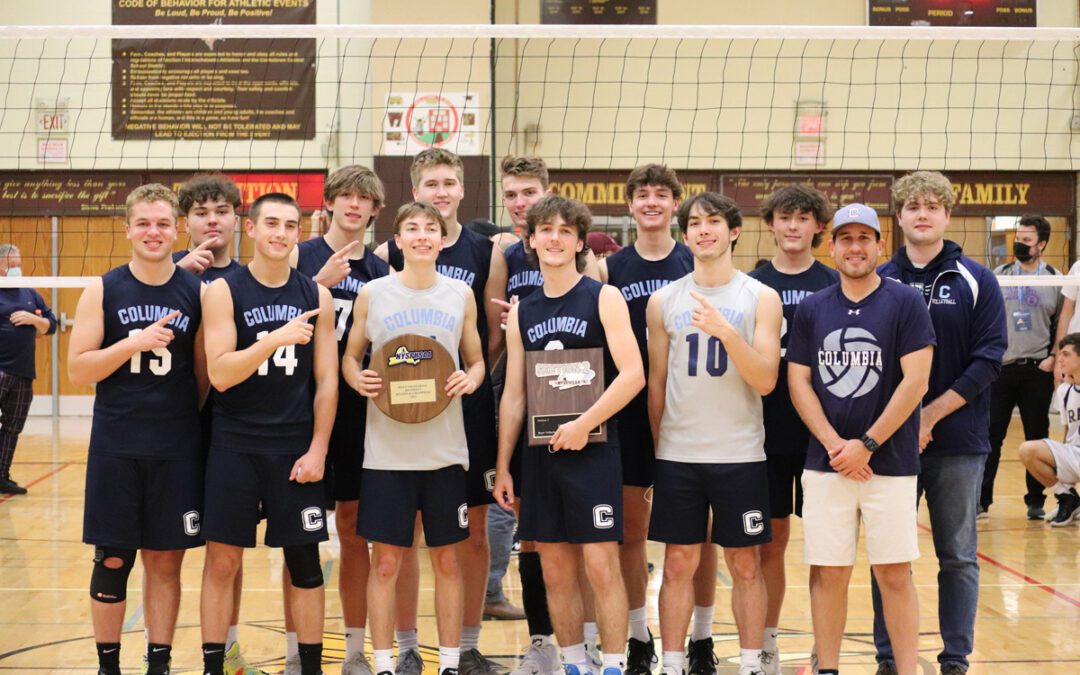 Columbia Boys’ Volleyball Wins Division 1 Regional Championship, Advances to State Tournament