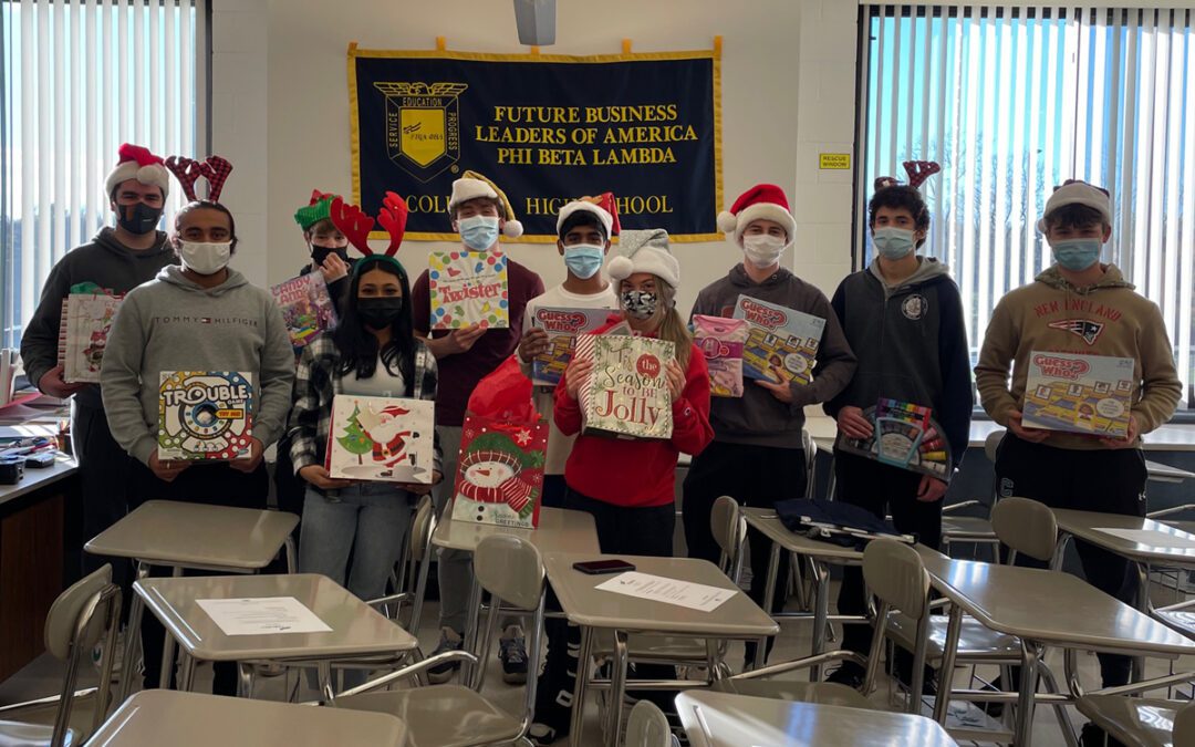FBLA Students Give Gifts Through Adopt a Family Program