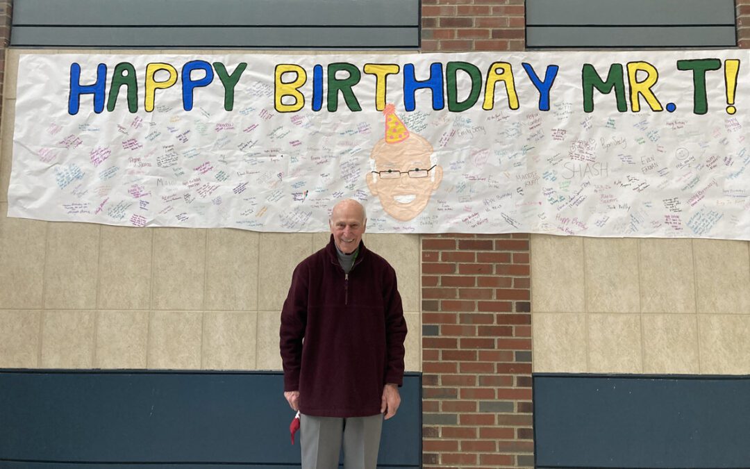Longtime Substitute Teacher Celebrates 85th Birthday