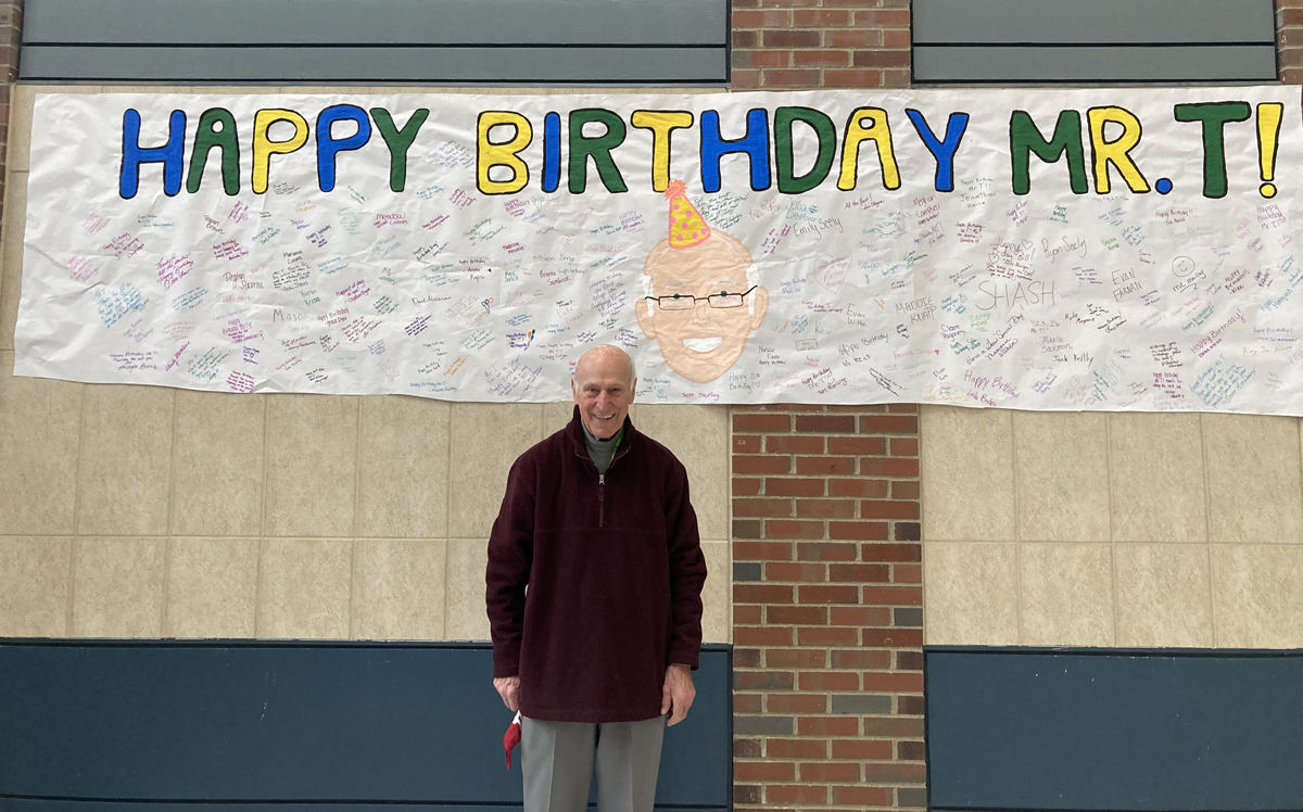 Mr. T birthday banner