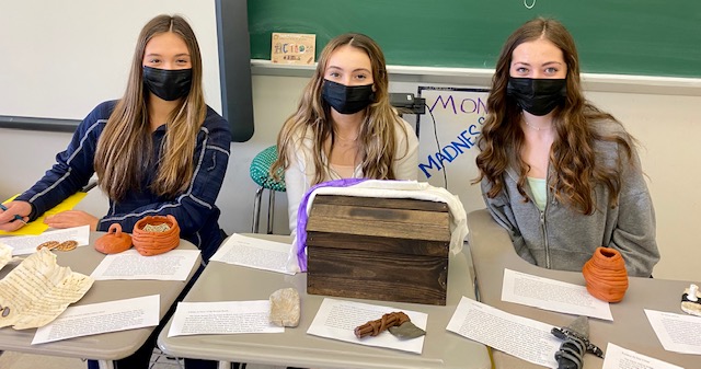 Students Uncover History with Roman Time Capsules