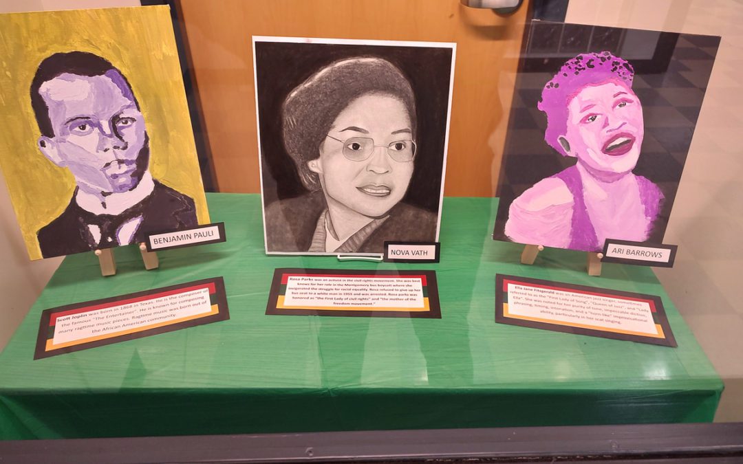 Artwork Celebrates Black History Month