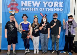 Goff students at Odyssey of the Mind State Finals