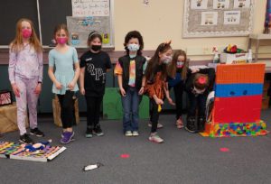 Green Meadow students competing in Odyssey of the Mind
