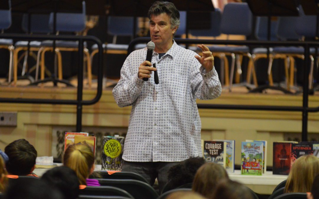 “Jigsaw Jones” Author Visits Genet Elementary School