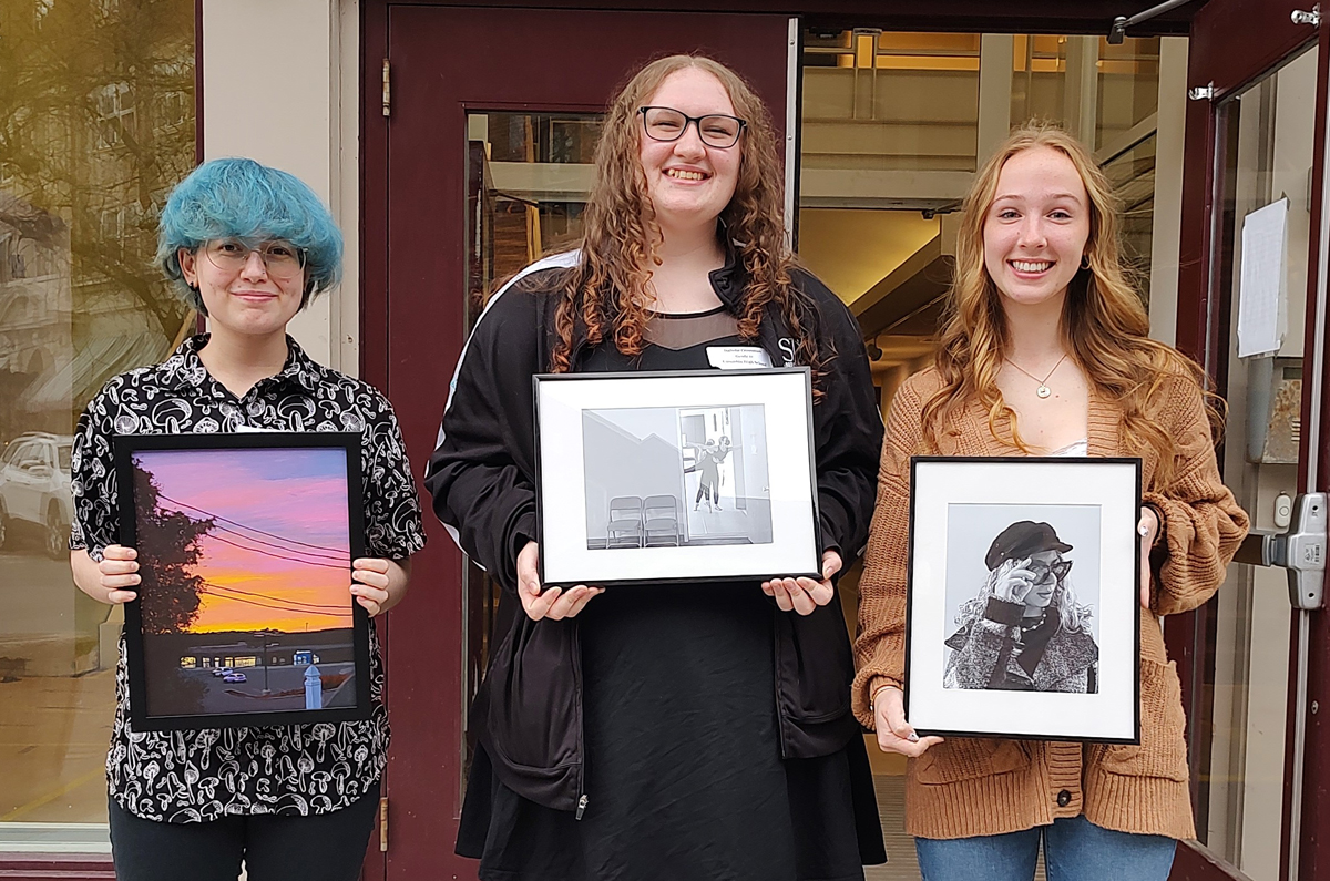Students at 2022 Congressional Art Show