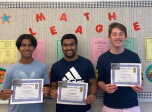 Columbia Math League Club finalists