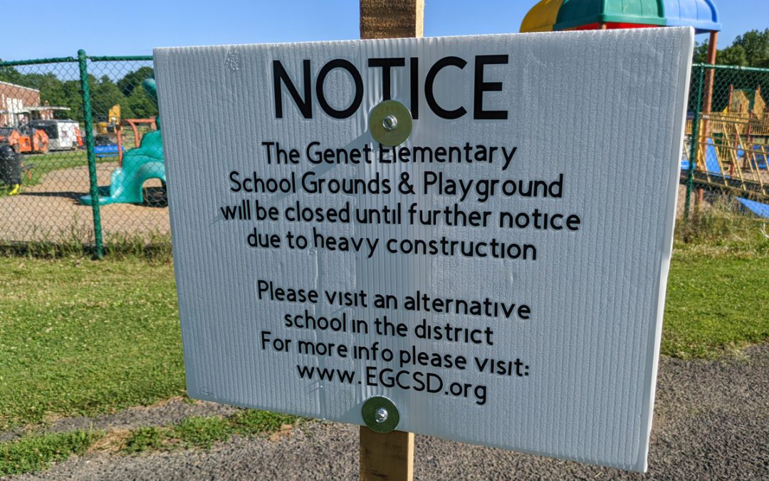 DPS and Genet School Grounds and Playgrounds Closed This Summer