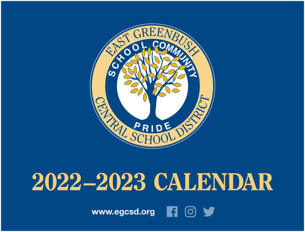 2022-23 EGCSD District Calendar front cover