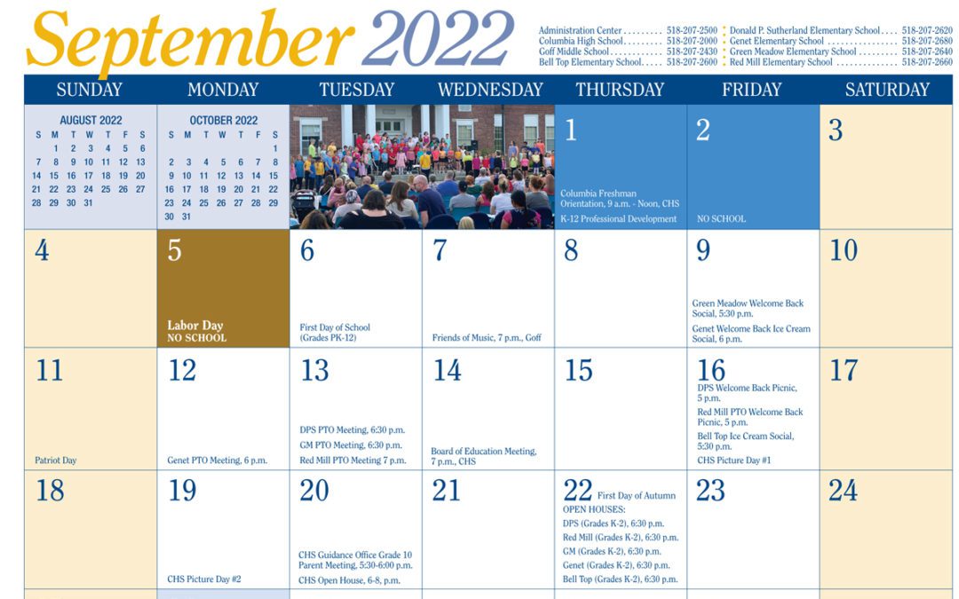 2022-23 School Calendar Released