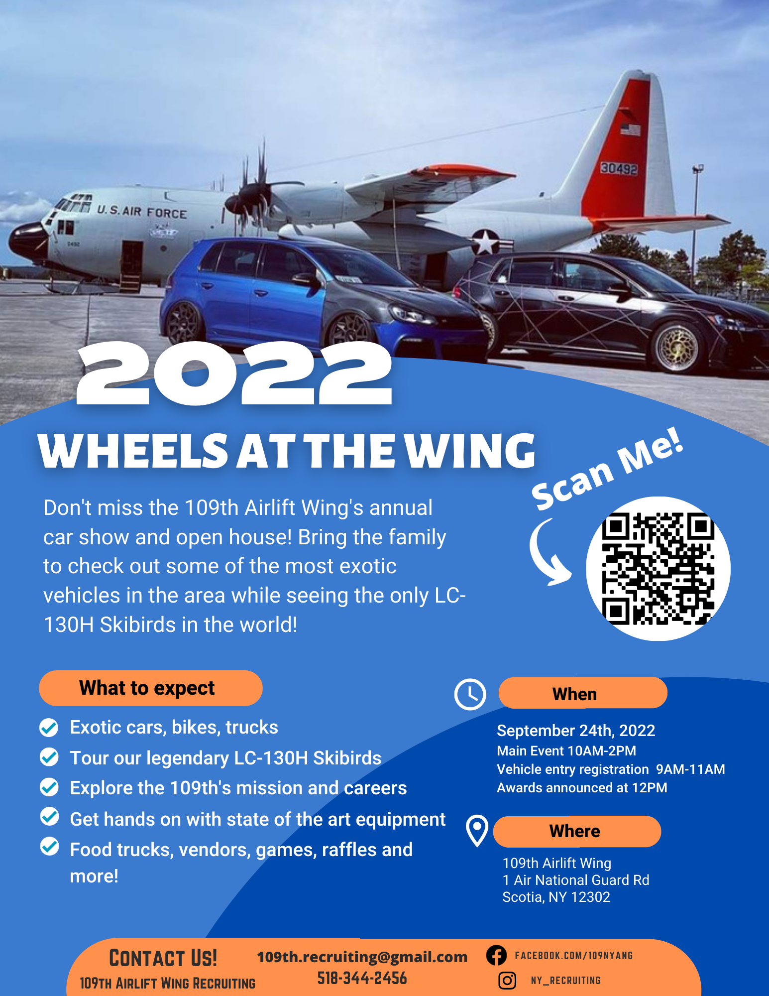 2022 Wheels at the Wing flyer