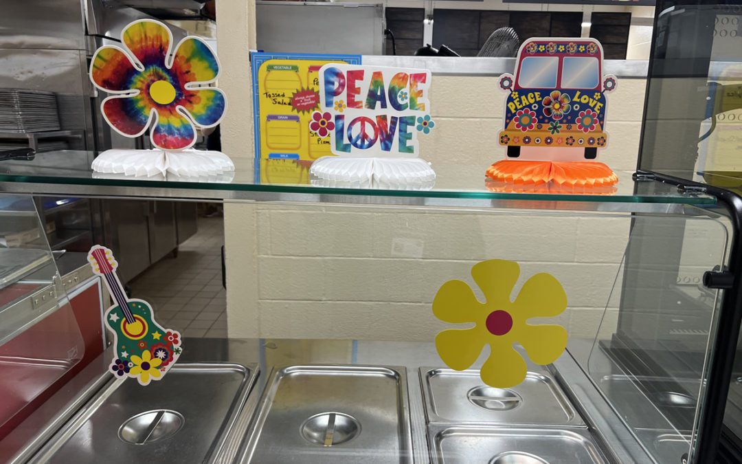 Cafeterias Celebrate ‘Peace, Love and School Lunch’