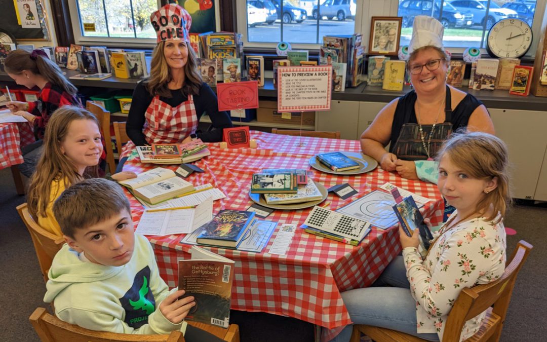 Reading is On the Menu at DPS Book Tasting
