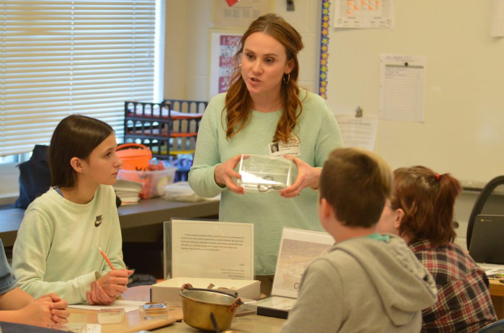NYS Museum Educators Teach HandsOn Social Studies Lesson to Goff