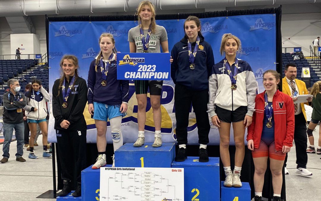 Bella Satalino Wins Bronze Medal at NYSPHSAA Girls Wrestling Championships