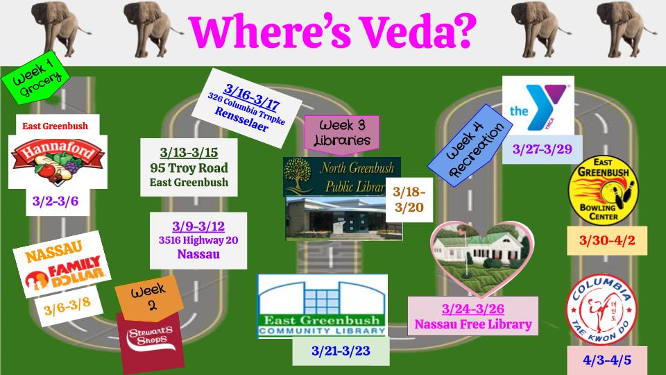 Where's Veda Map