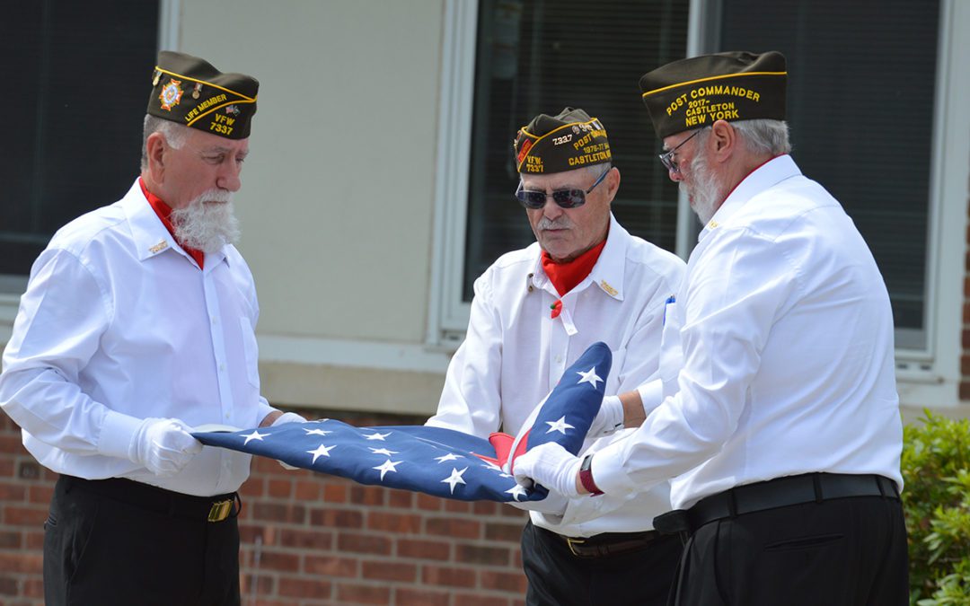 Green Meadow Hosts Flag Day Ceremony