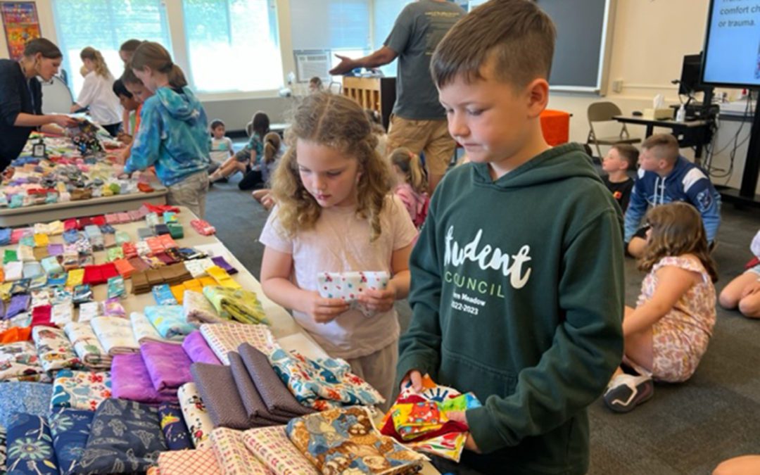 Green Meadow Assembles Quilt Kits for Children