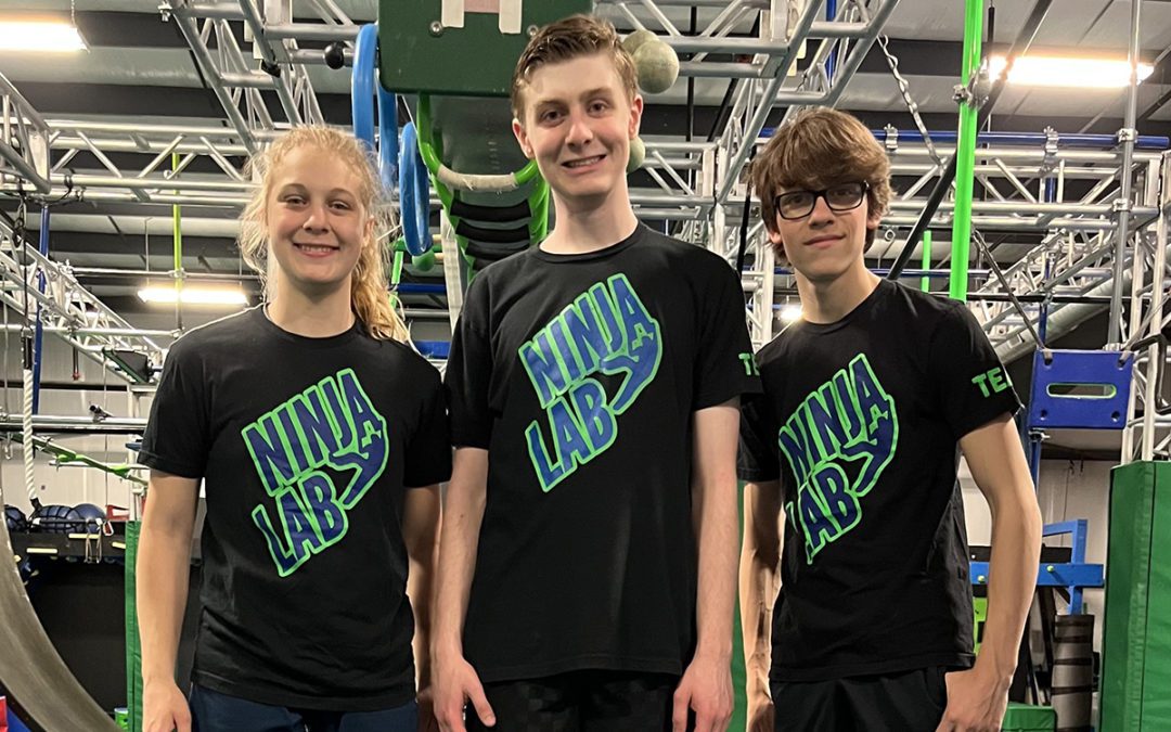 Three Students Qualify for World Ninja League Championship