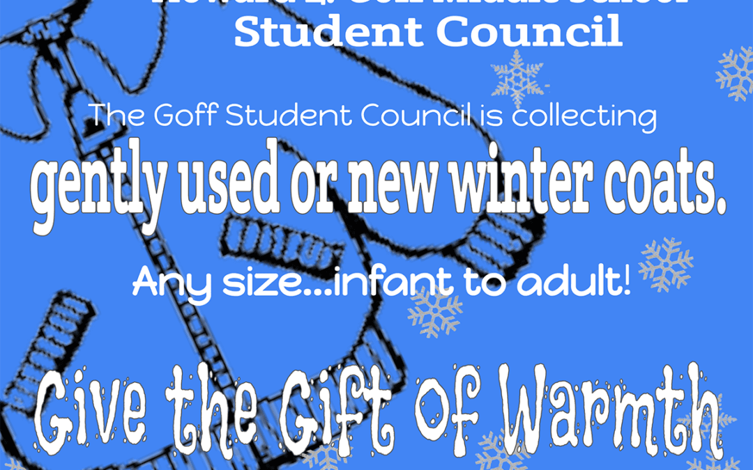 Goff Student Council Collecting Winter Coats