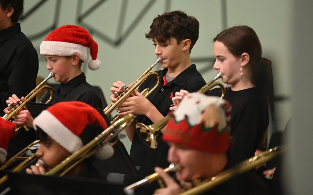 Goff Jazz Band Performs Holiday Concert at Empire State Plaza
