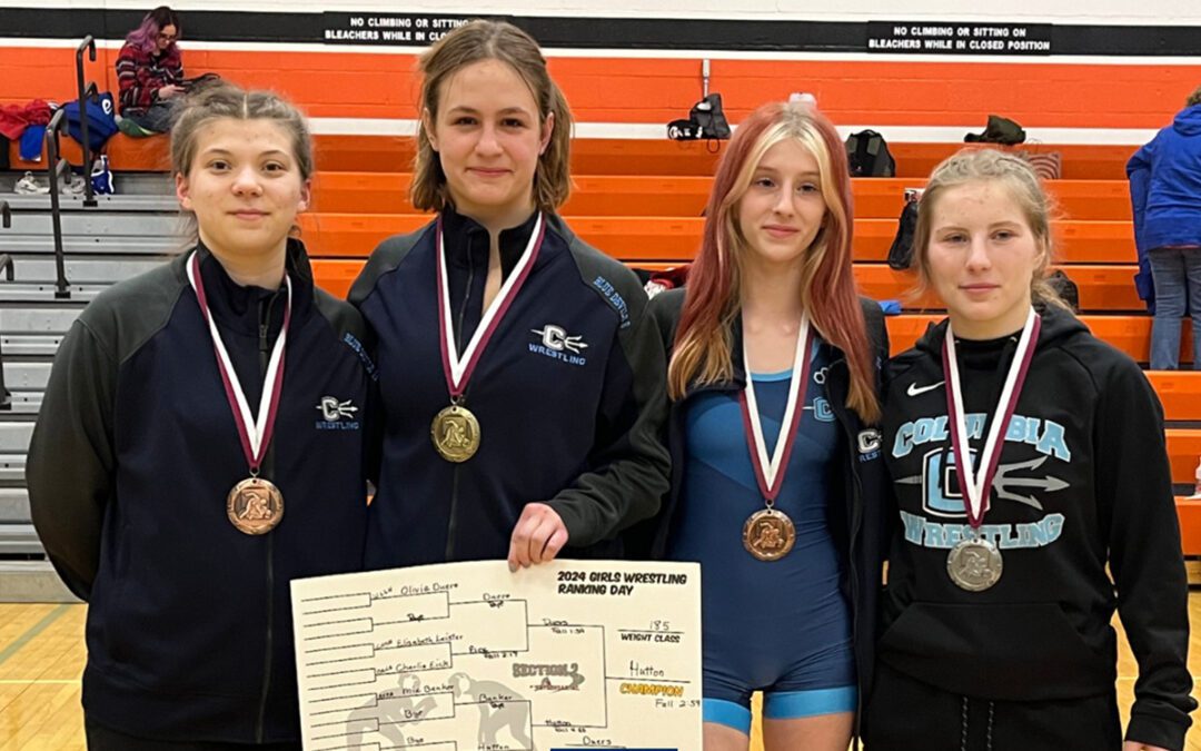 Four Columbia Wrestlers Qualify for NYS Girls Wrestling Championships