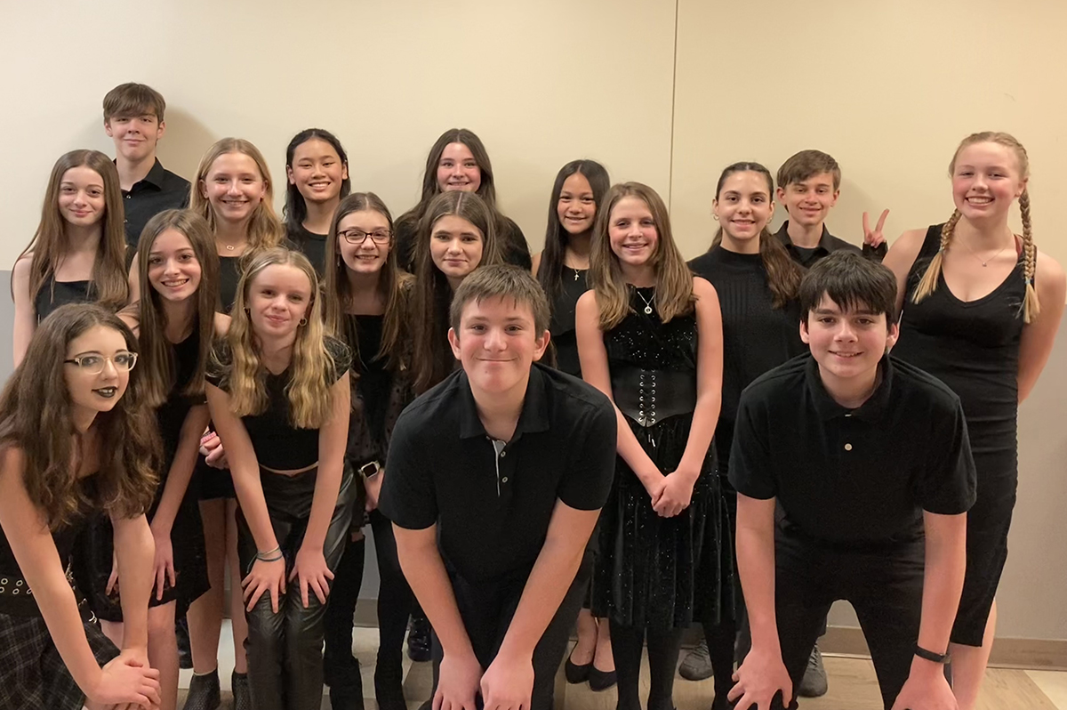 7th and 8th Grade Chorus at 2024 Winter All County Music Festival