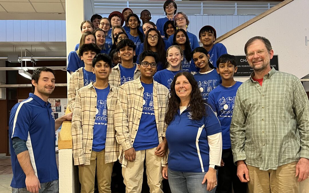 Another Top Ten Finish for Goff Science Olympiad at Harvard Invitational