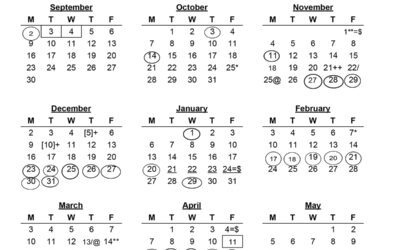 2024-25 School Calendar Now Available