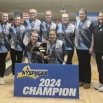 Girls Bowling NYS Championship team photo web