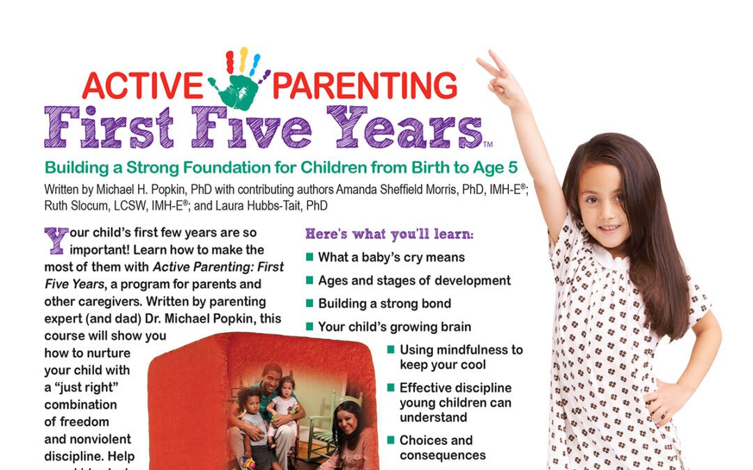 Free Active Parenting Workshop for Parents of Children Ages Birth to Age 5