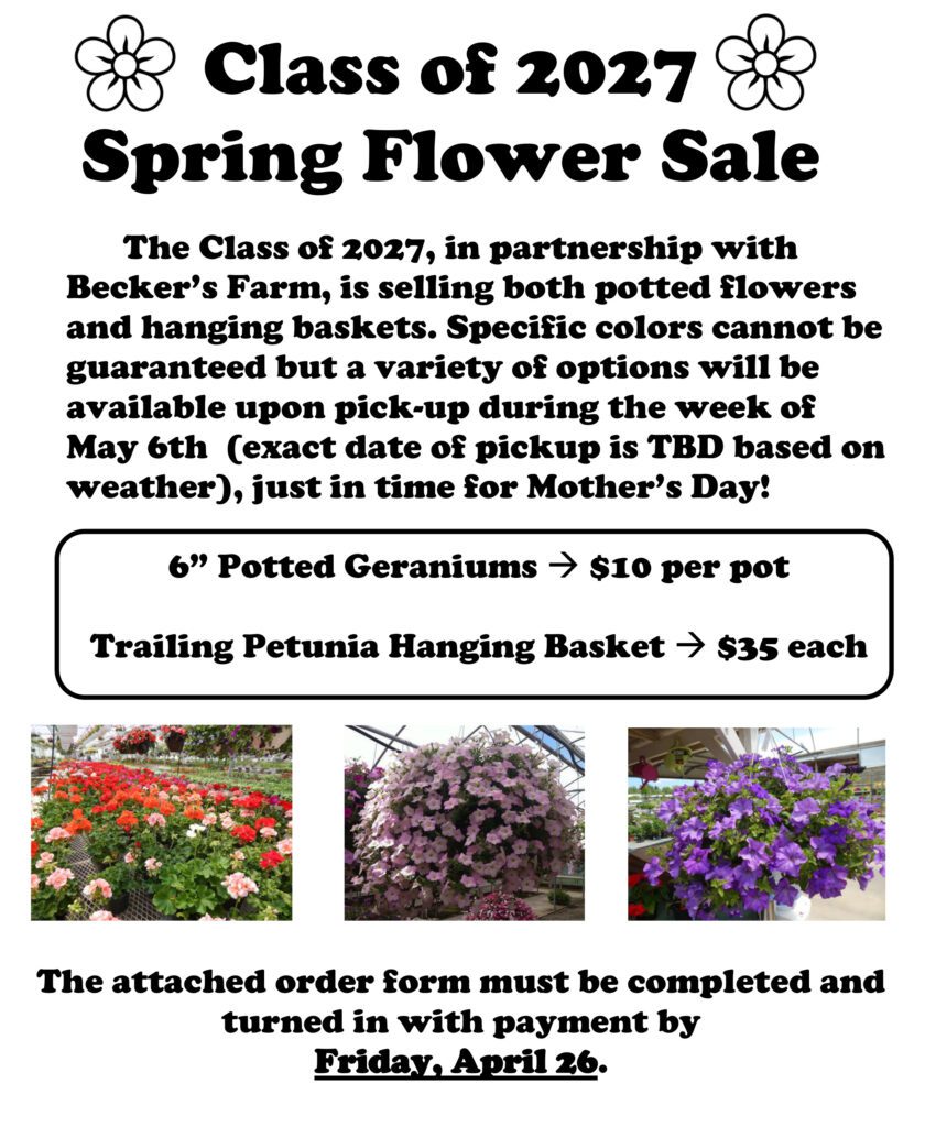 Flower Sale Flyer