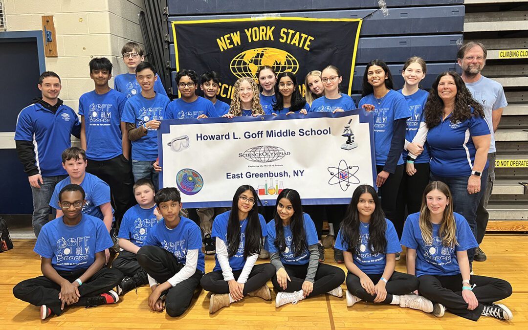 Goff Science Olympiad Places in the Top 10 at NYS Finals