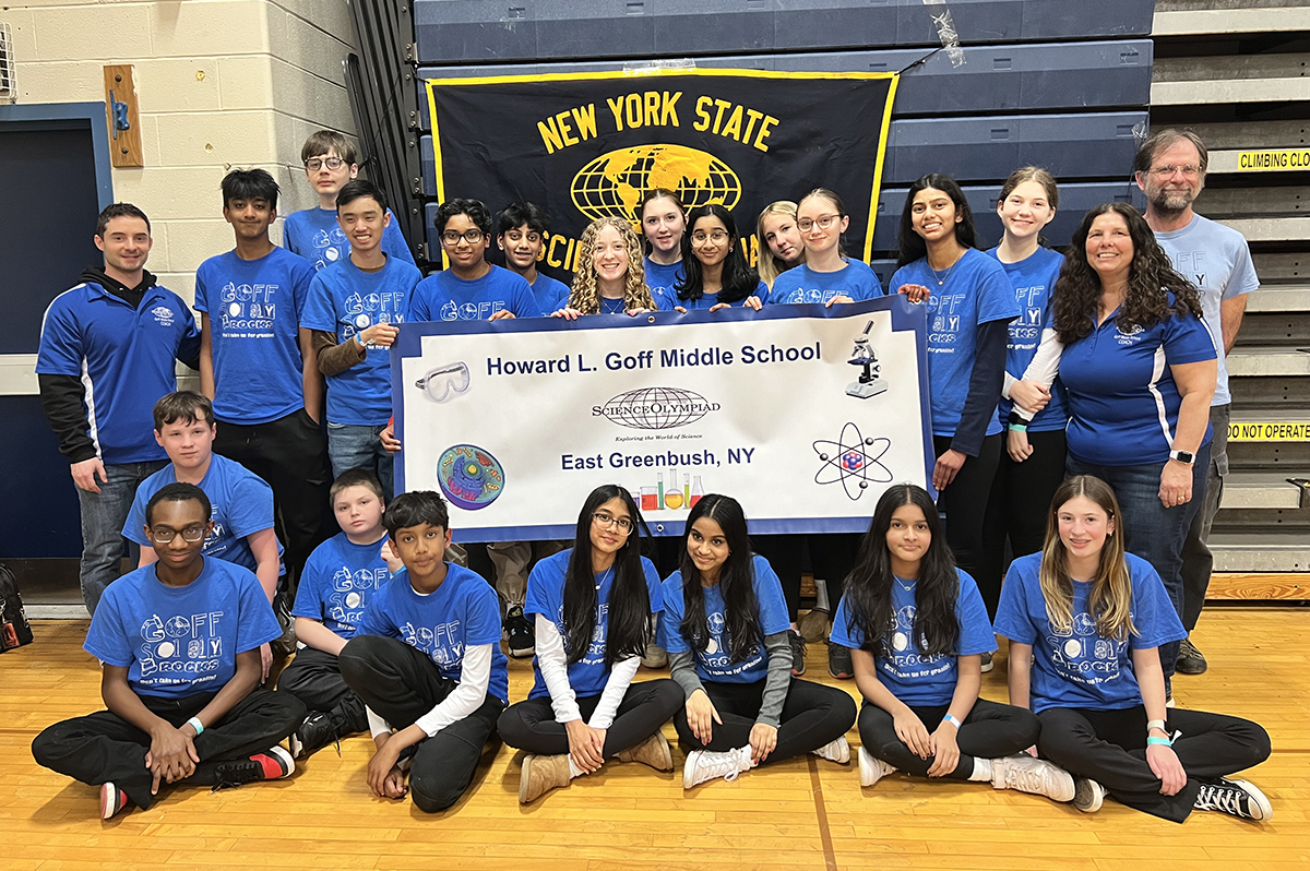 Goff Science Olympiad Team at 2024 NYS Championships