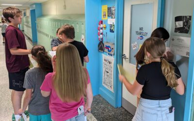 Goff Students Compete in Literary Scavenger Hunt