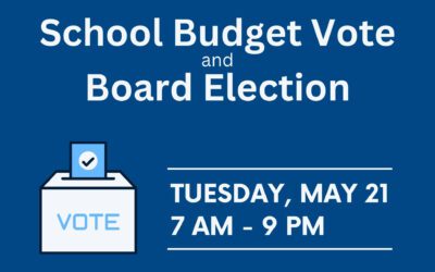 Budget Vote and Board Election – Tuesday, May 21