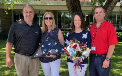 Joanne Nolette Recognized at Green Meadow Flag Day Ceremony