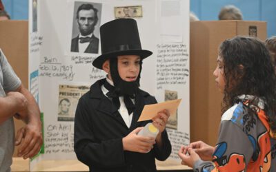 Students Give History Lessons at Genet Interactive Wax Museum