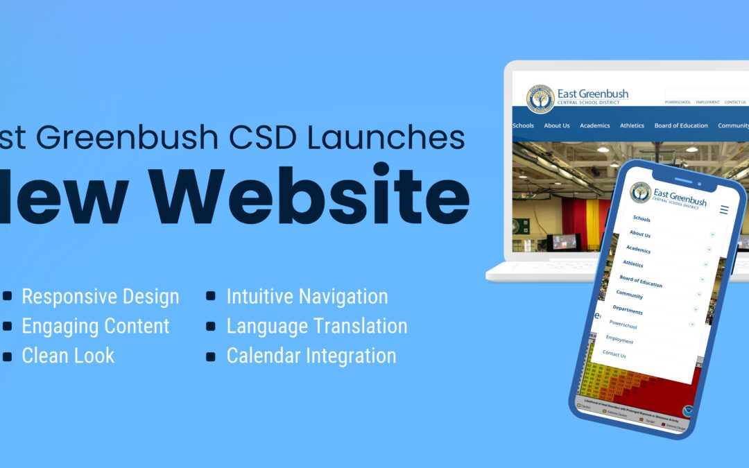 East Greenbush CSD Launches New Website