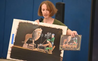 Children’s Book Author and Illustrator Meghan McCarthy Visits Green Meadow