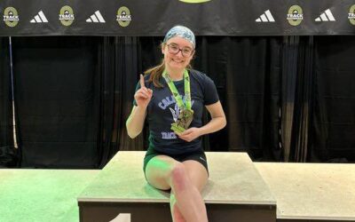 Ashlyn Weakley at the Adidas Indoor Track Nationals