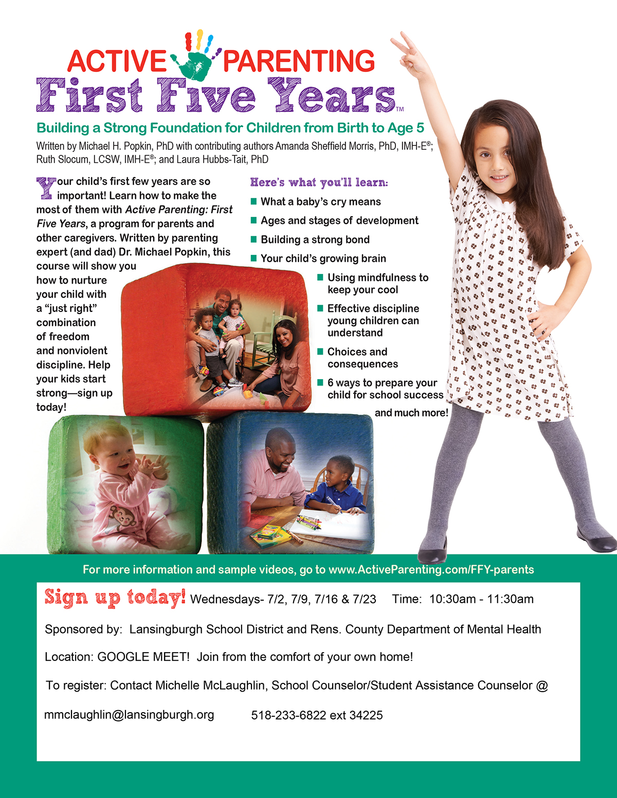Active Parenting Flyer - July 2025