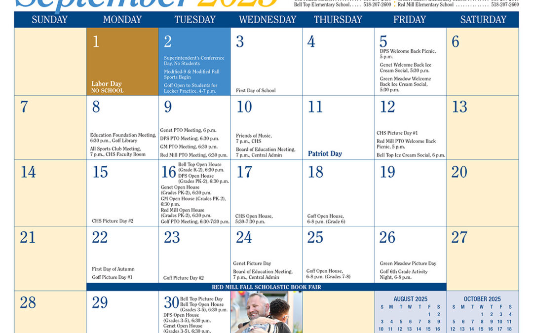 2025-26 School Calendar Released