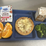 Deep Dish Pizza lunch