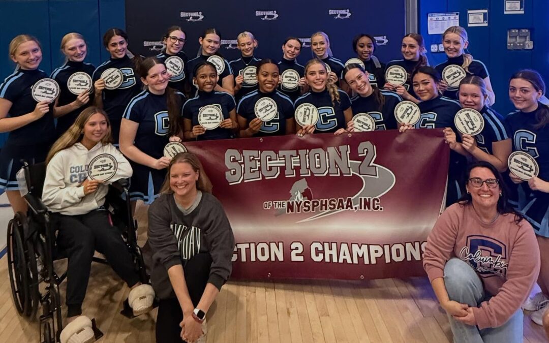 Columbia Game Day Cheerleading Wins Section 2 Class A Championship
